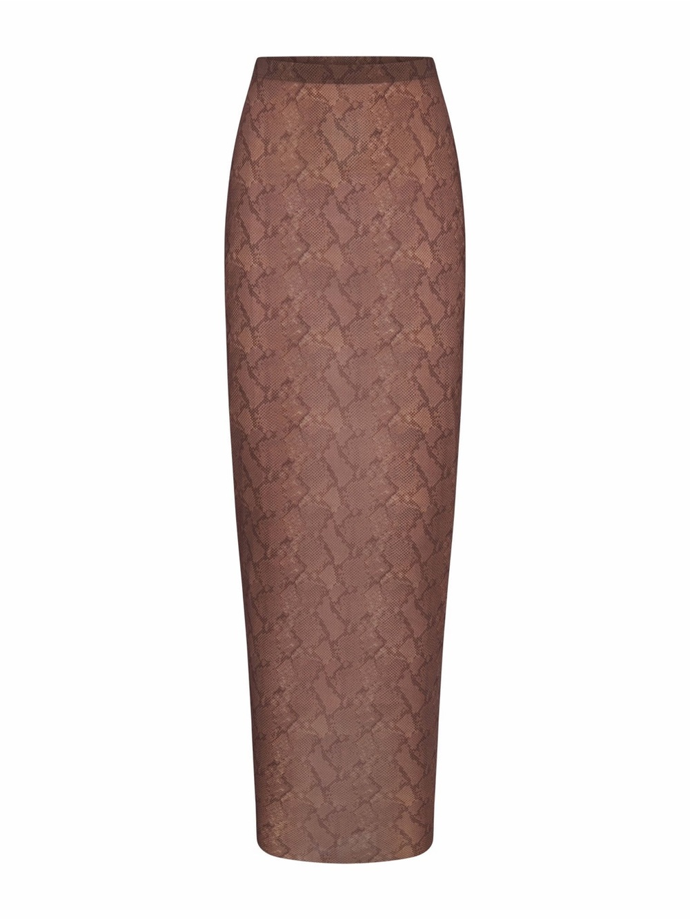 SKIMS | MILKY SHEER LONG SKIRT | JASPER SNAKE PRINT - JASPER SNAKE PRINT / L
